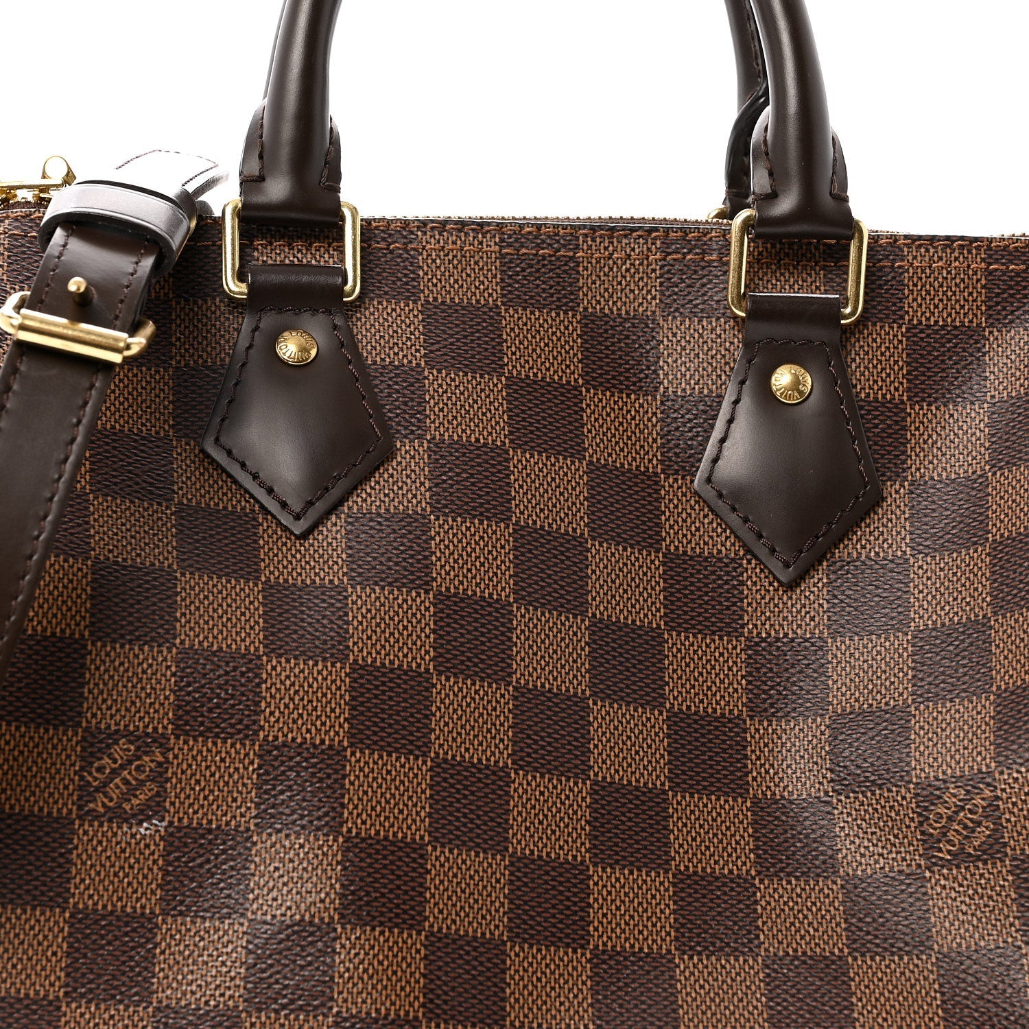 Louis Vuitton Damier Ebene Speedy Bandouliere 25
