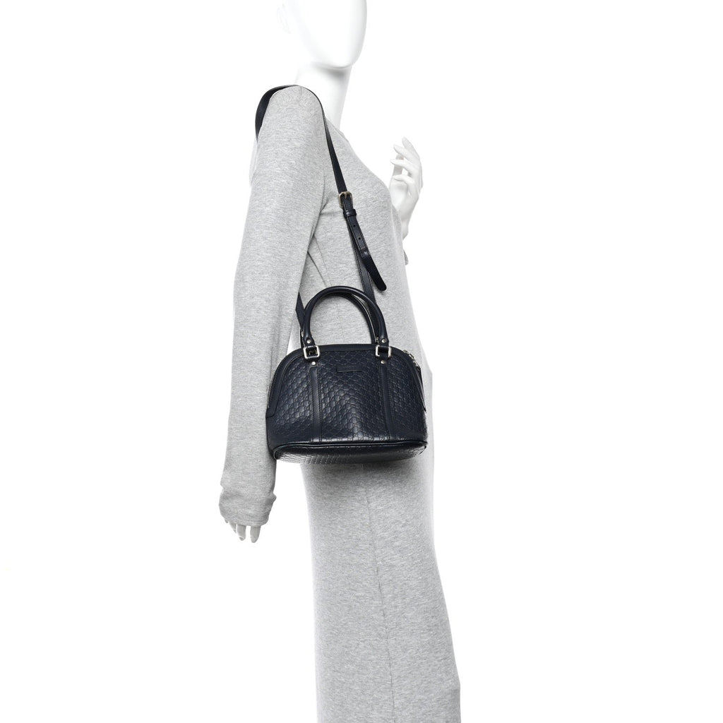 Gucci Microguccissima Mini Dome Bag Blue