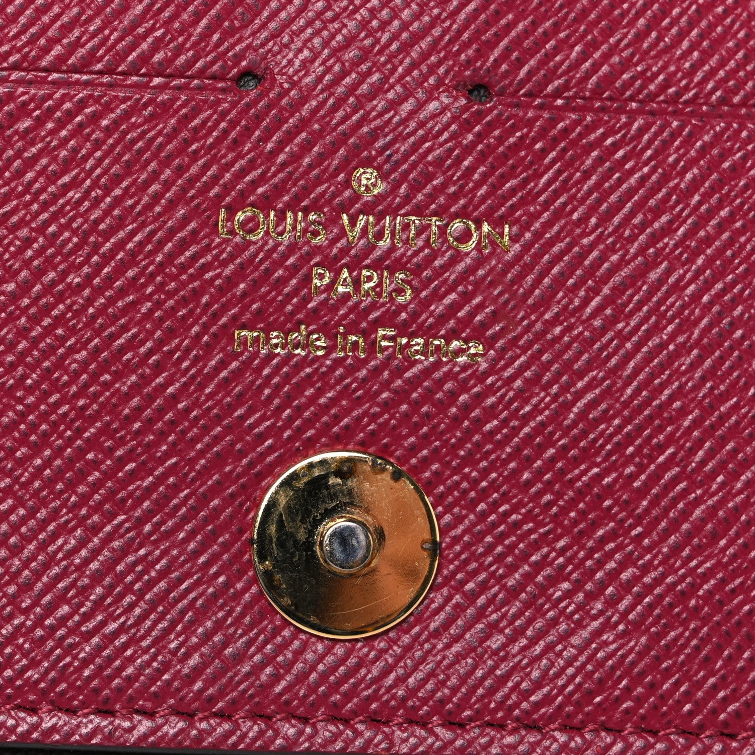 Louis Vuitton Monogram Adele Wallet Fuchsia