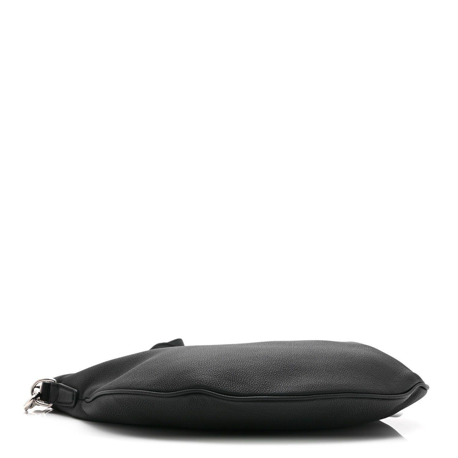Gucci Calfskin Emblem Shoulder Bag Black