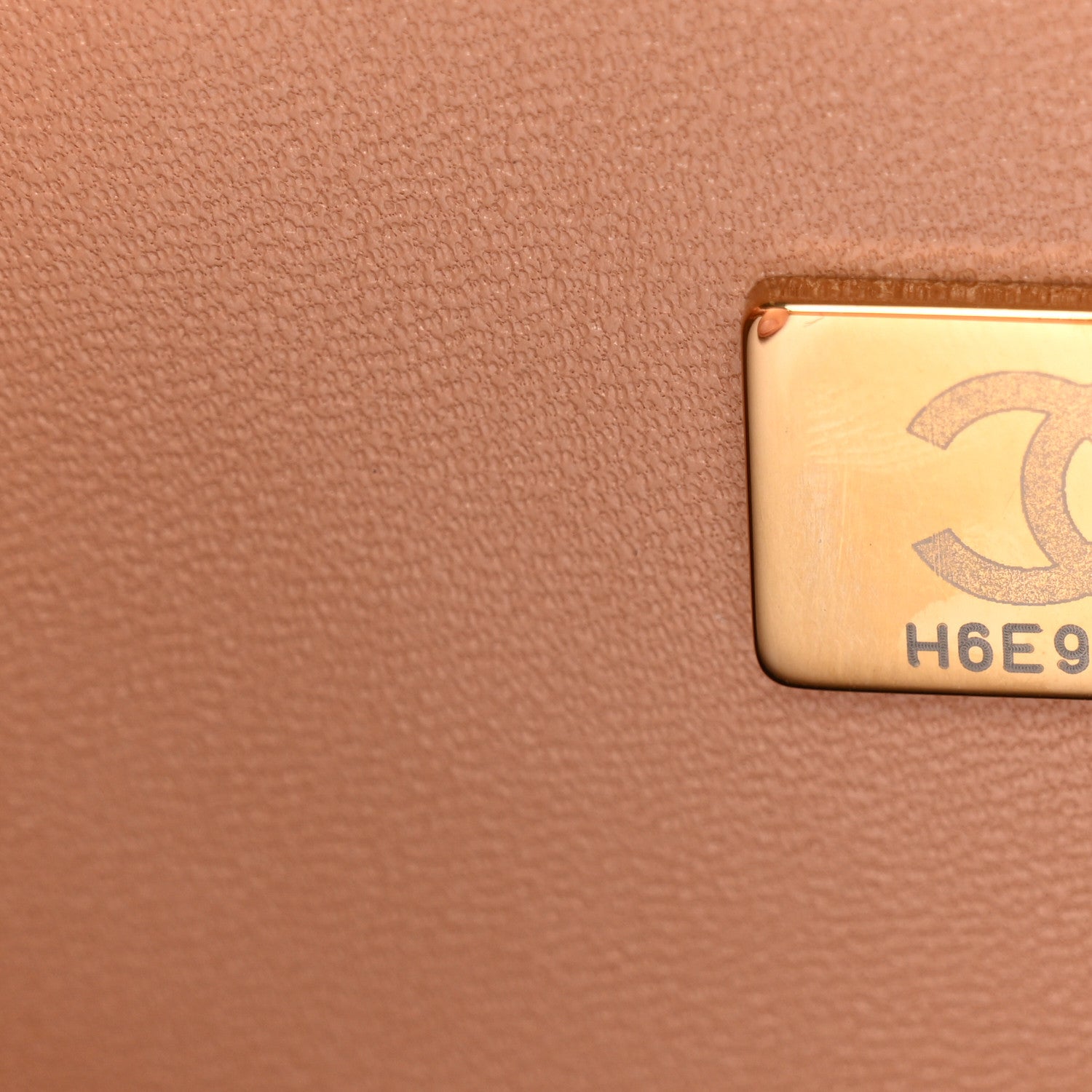 Chanel Lambskin Quilted Mini Square Flap Brown