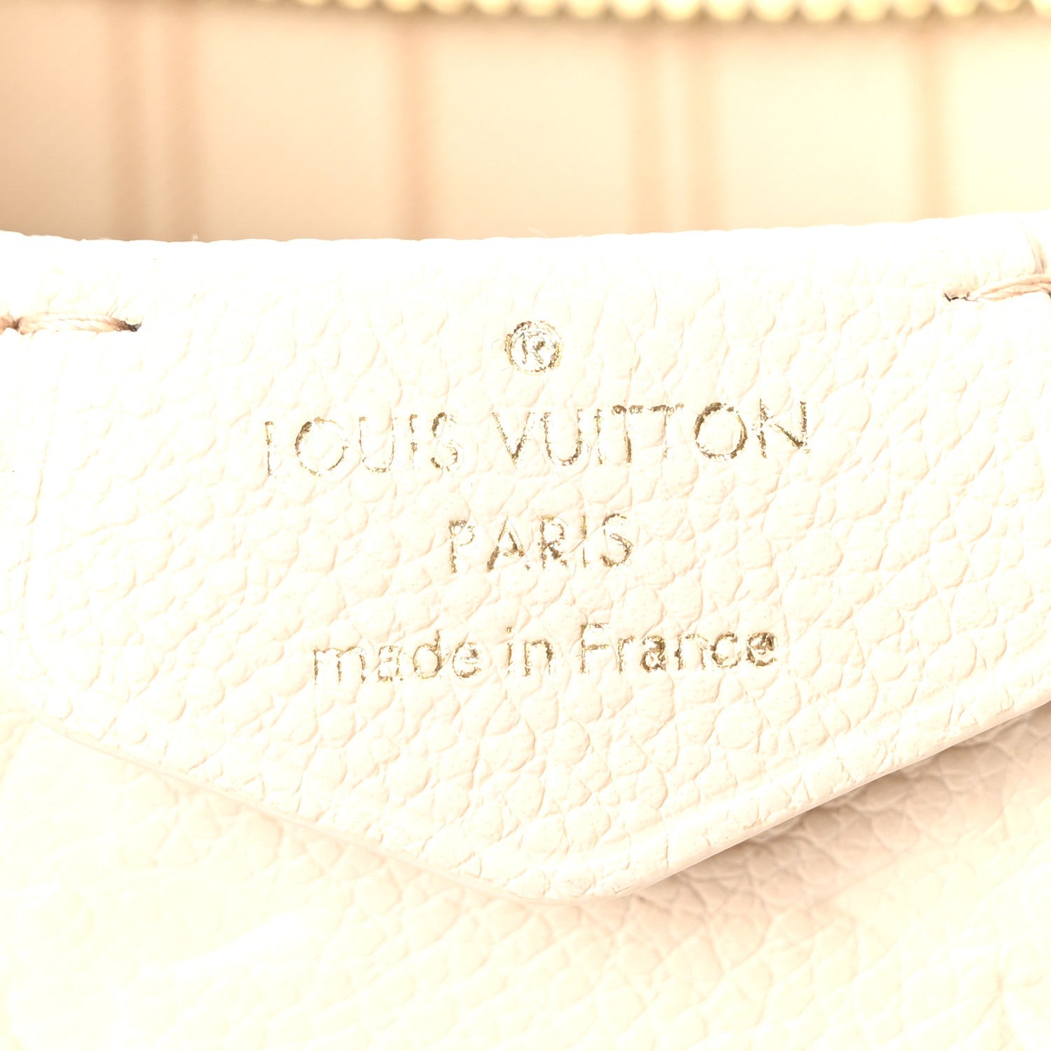 Louis Vuitton Empreinte Easy Pouch On Strap Cream