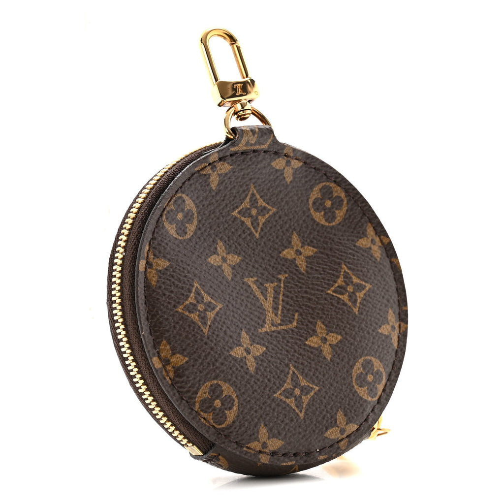 Louis Vuitton Monogram Multi Pochette Accessories Round Coin Purse