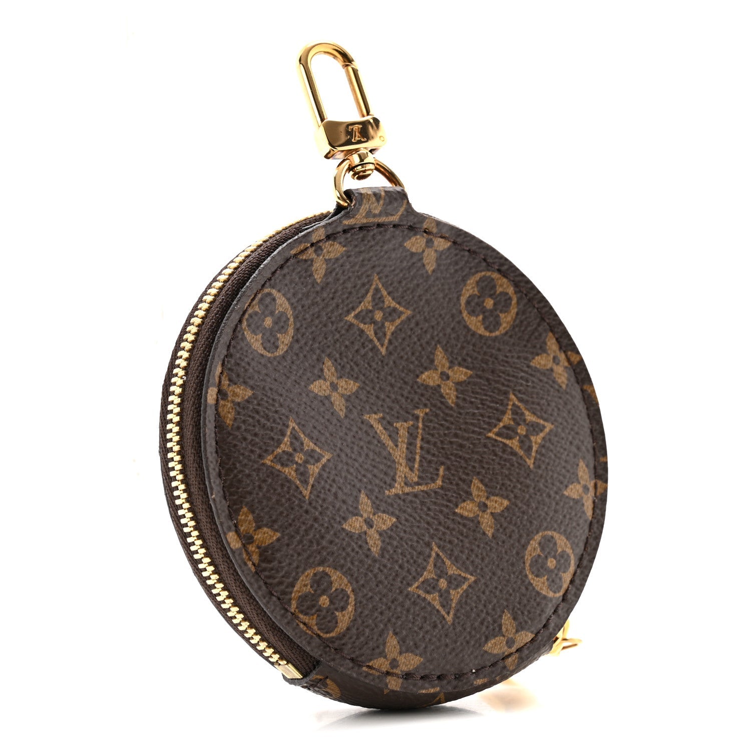 Louis Vuitton Monogram Multi Pochette Accessories Round Coin Purse