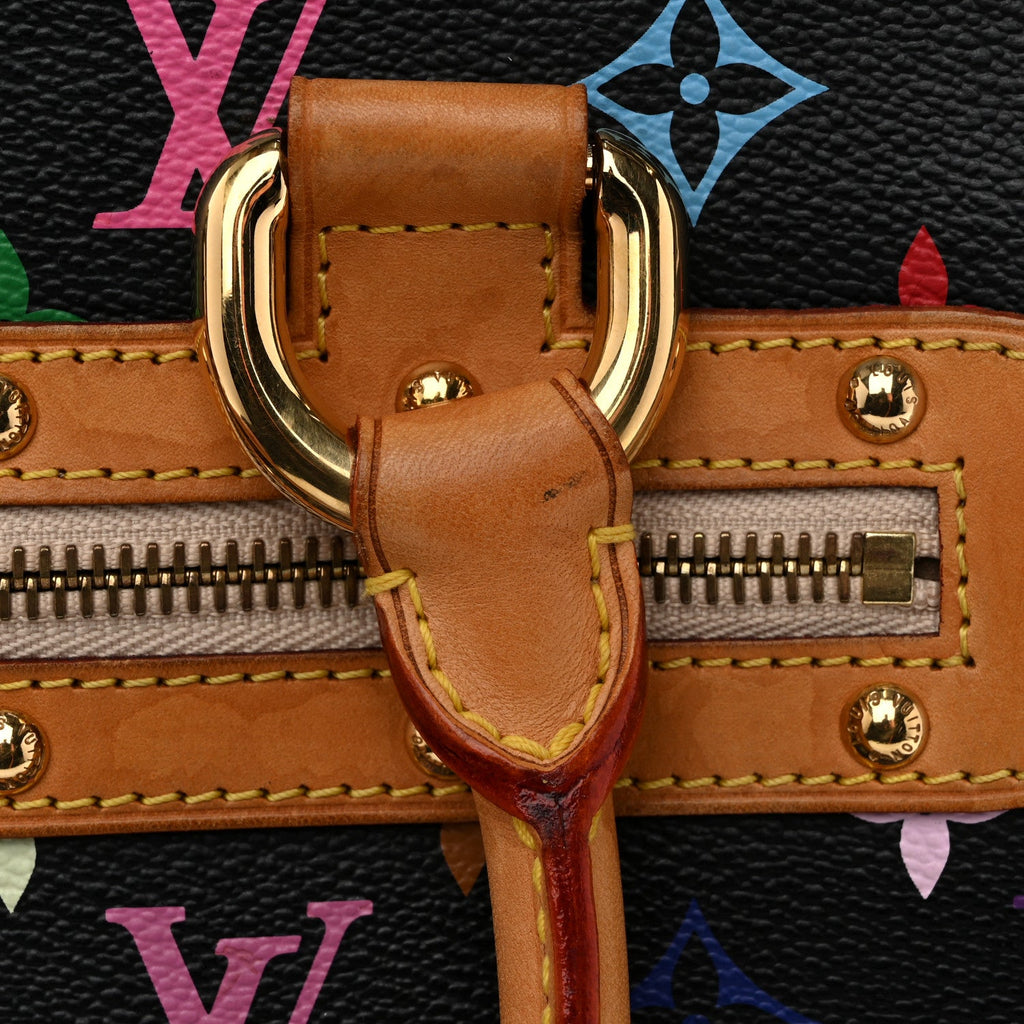 Louis Vuitton Monogram Multicolor Rita Black