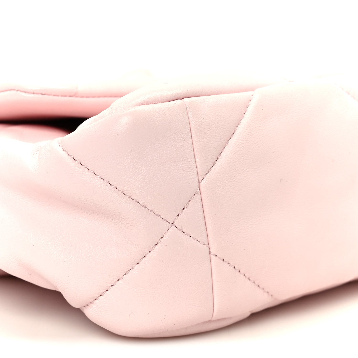 Chanel Lambskin Quilted Medium Chanel 19 Flap Light Pink