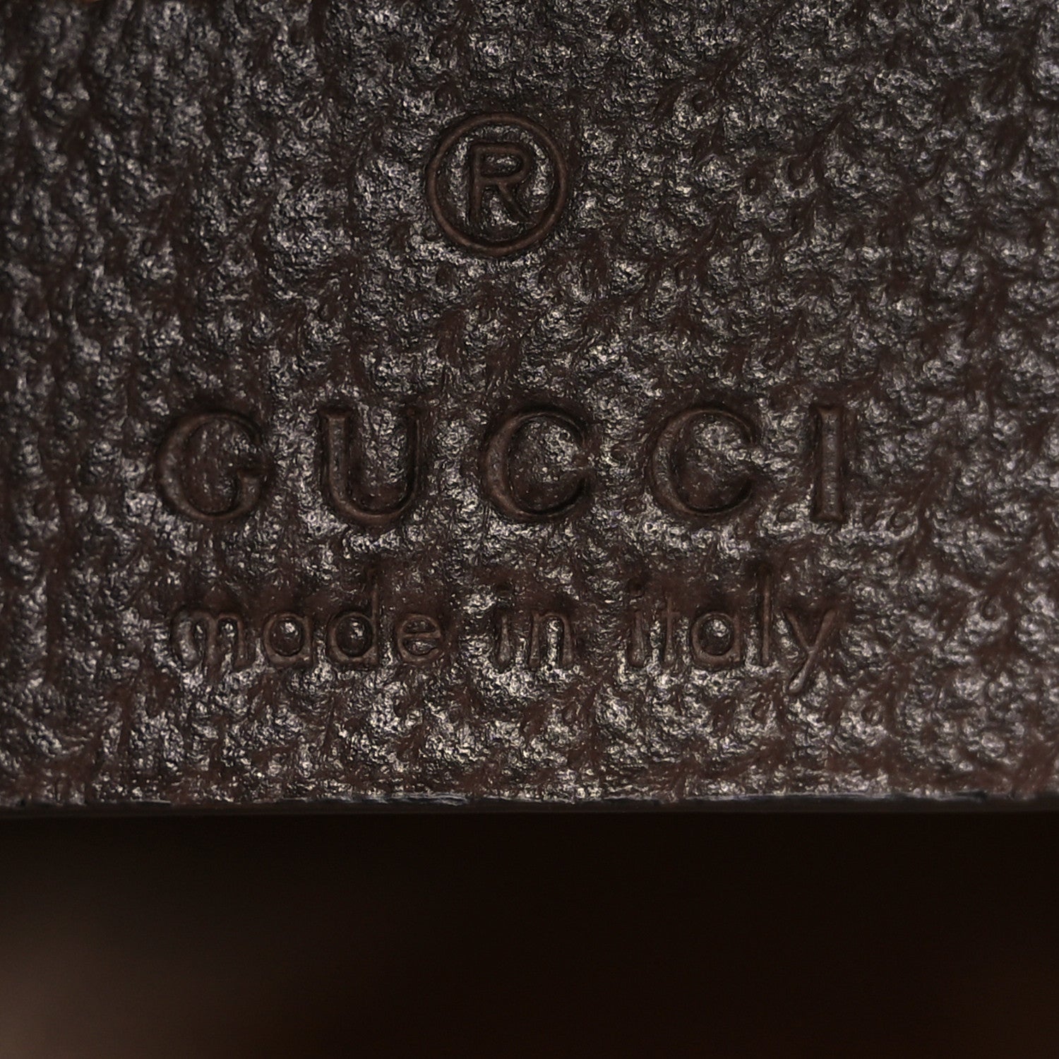 Gucci GG Supreme Monogram Web Ophidia Pouch Brown