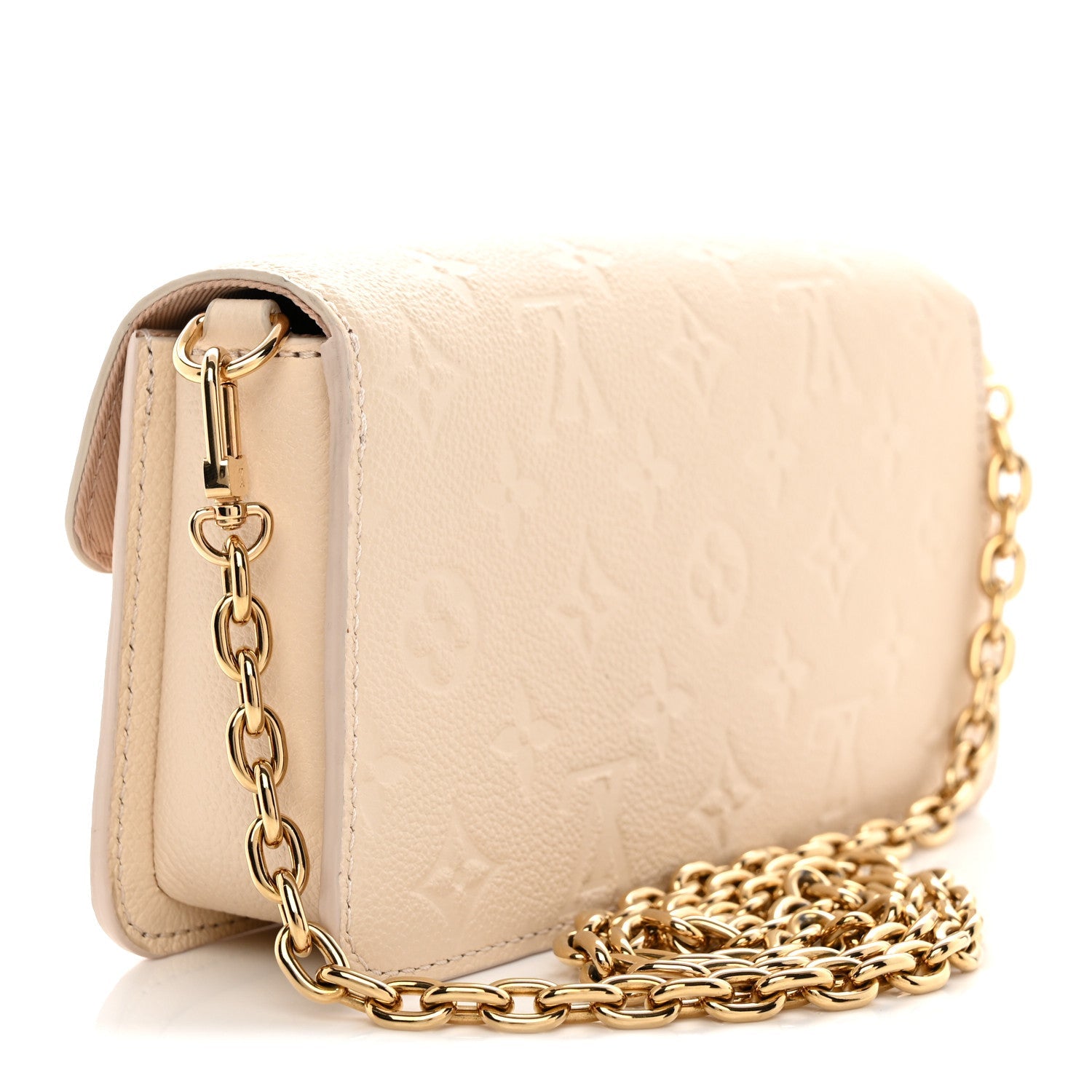 Louis Vuitton Empreinte Metis Wallet On Chain Cream