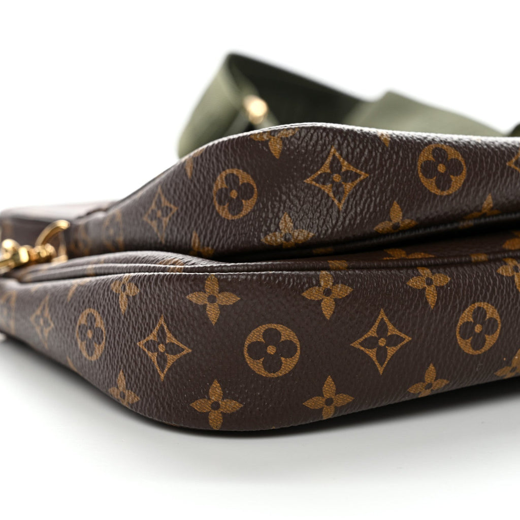 Louis Vuitton Monogram My LV World Tour Multi Pochette Accessories Kaki