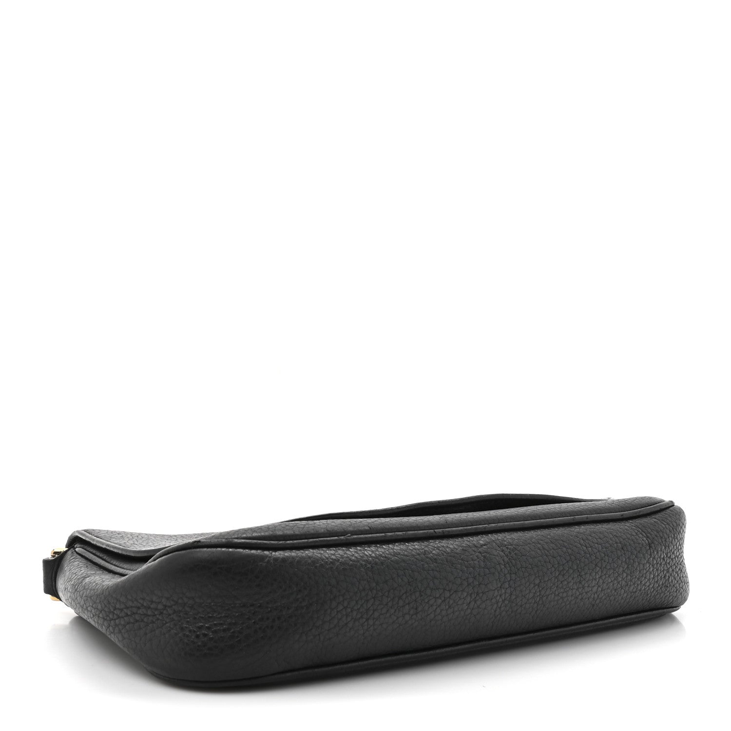 Gucci Pebbled Calfskin Medium Soho Flap Crossbody Black