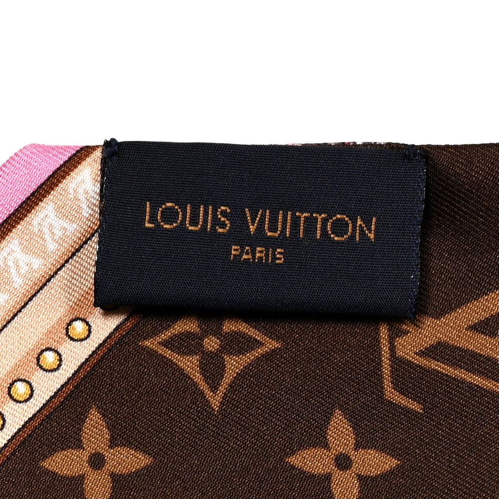 Louis Vuitton Silk Ultimate Monogram BB Bandeau Black