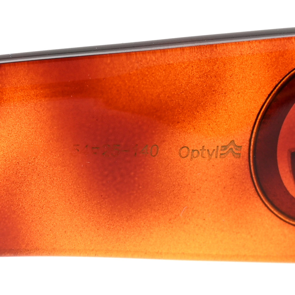 Gucci Acetate Square Frame Sunglasses GG 0053S Havana