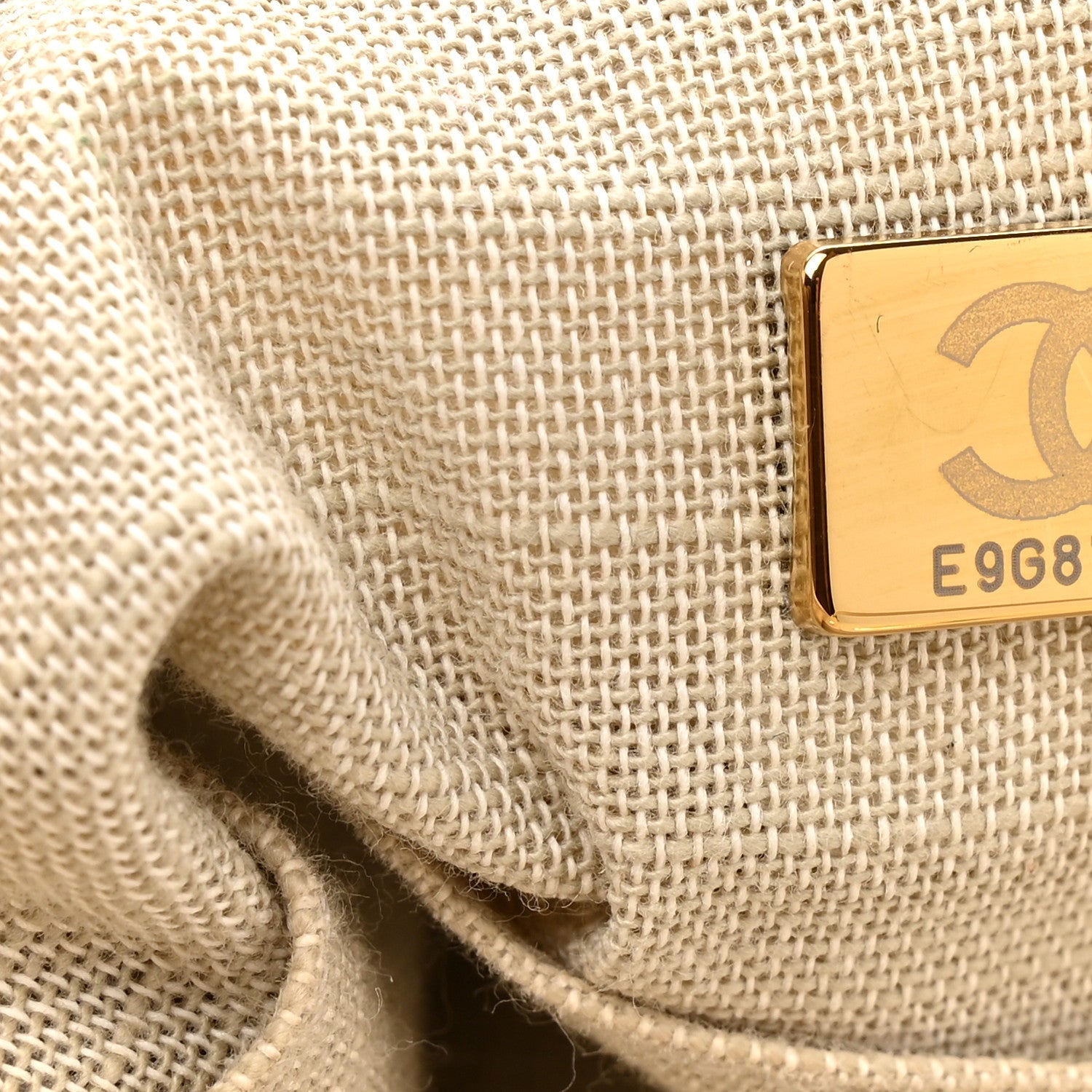 Chanel Mixed Fibers Small Deauville Tote White