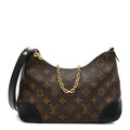 Louis Vuitton Monogram Boulogne NM Black