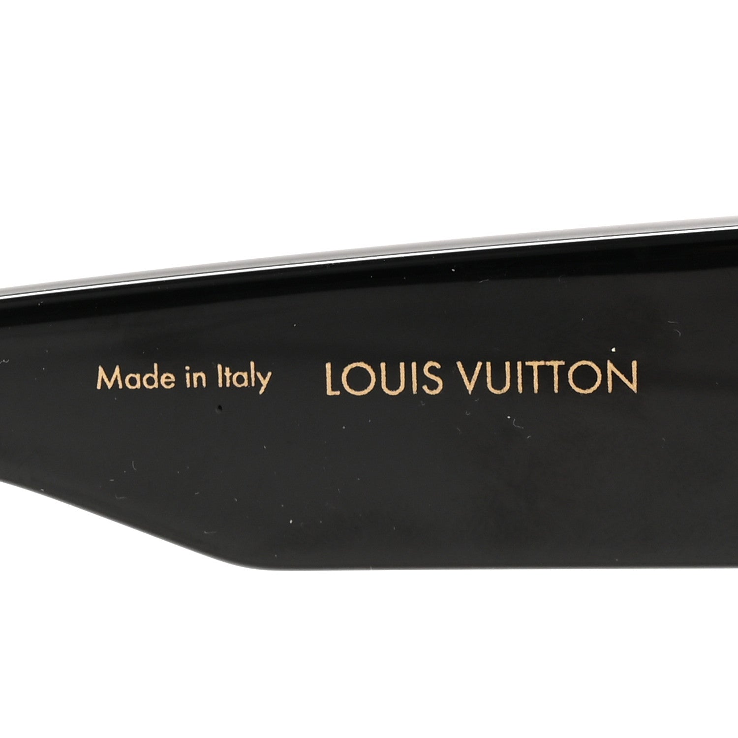 Louis Vuitton Acetate Swarovski Crystal Cyclone Sunglasses Z1578W Black
