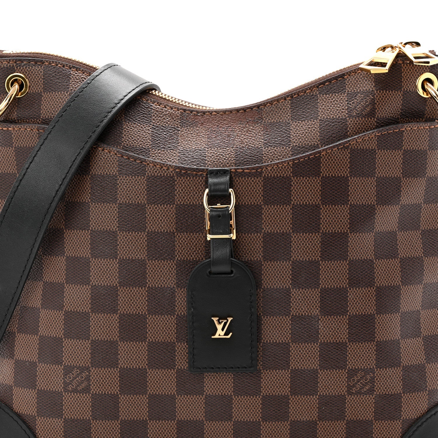 Louis Vuitton Damier Ebene Odeon MM Black