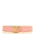 Louis Vuitton Calfskin Iconic Bracelet 17 Rose Poudre