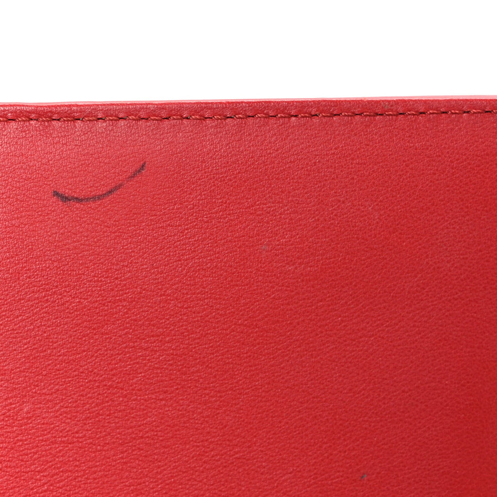 Chanel Lambskin Quilted Medium Boy Flap Red