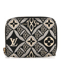 Louis Vuitton Jacquard Since 1854 Zippy Coin Purse Grey