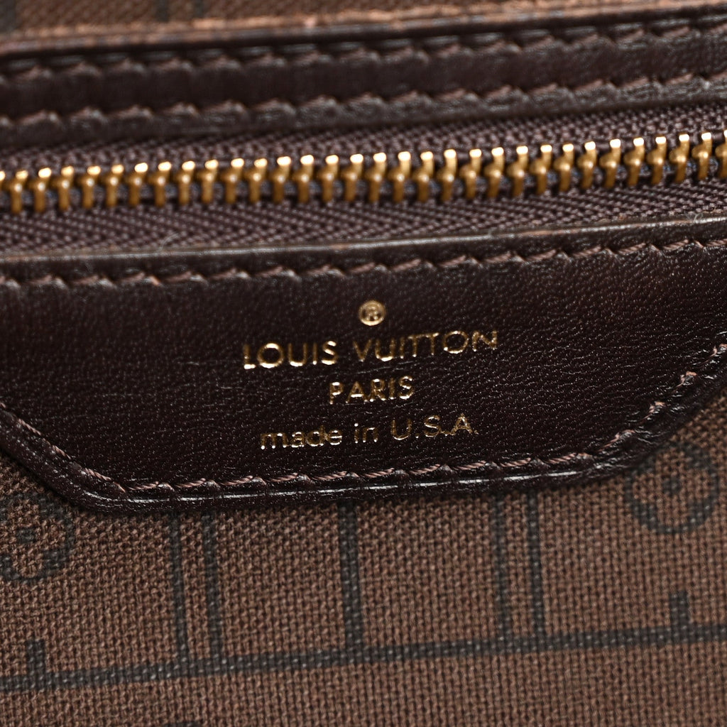 Louis Vuitton Monogram Idylle Neverfull MM Fusain