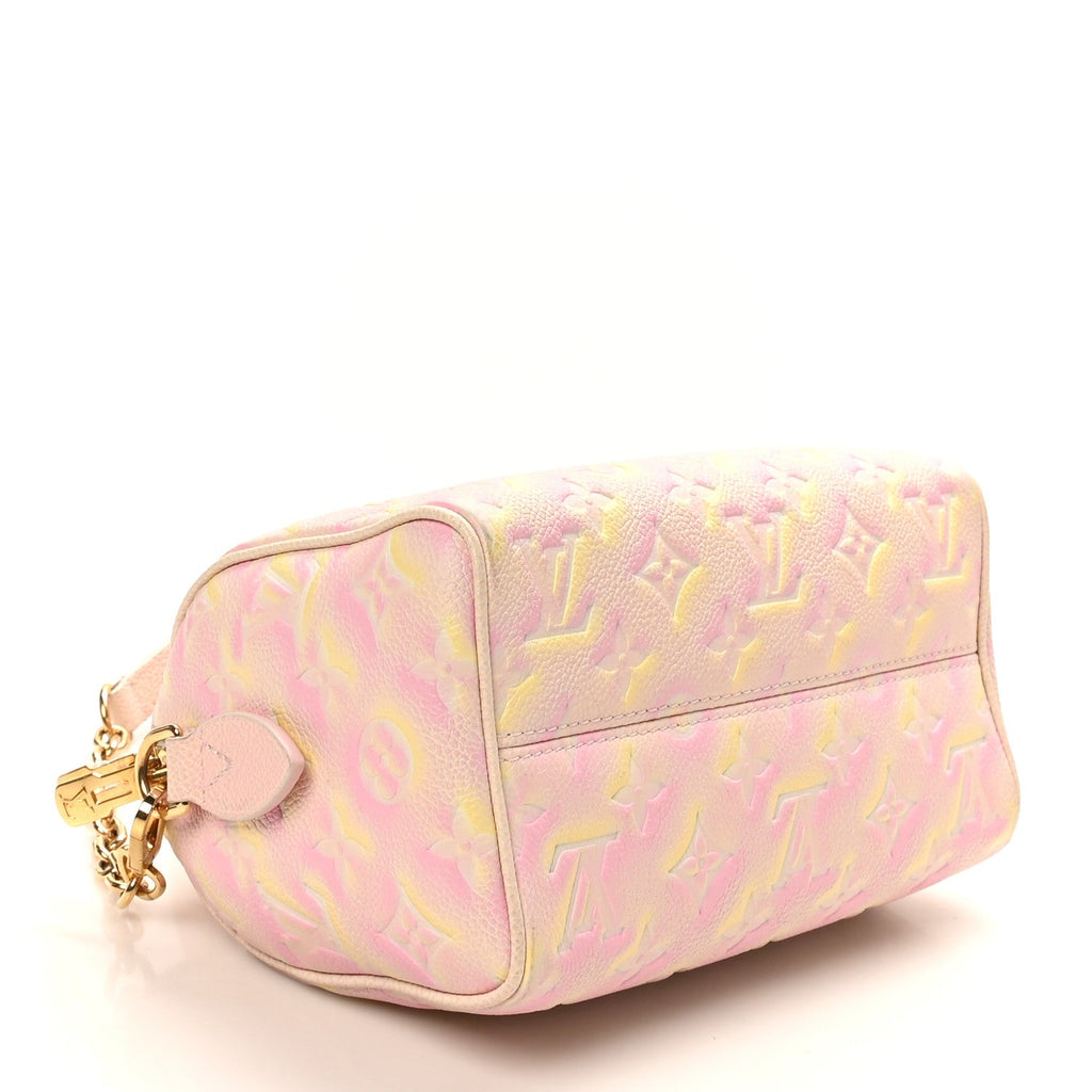 Louis Vuitton Empreinte Monogram Summer Stardust Speedy 20 Pink
