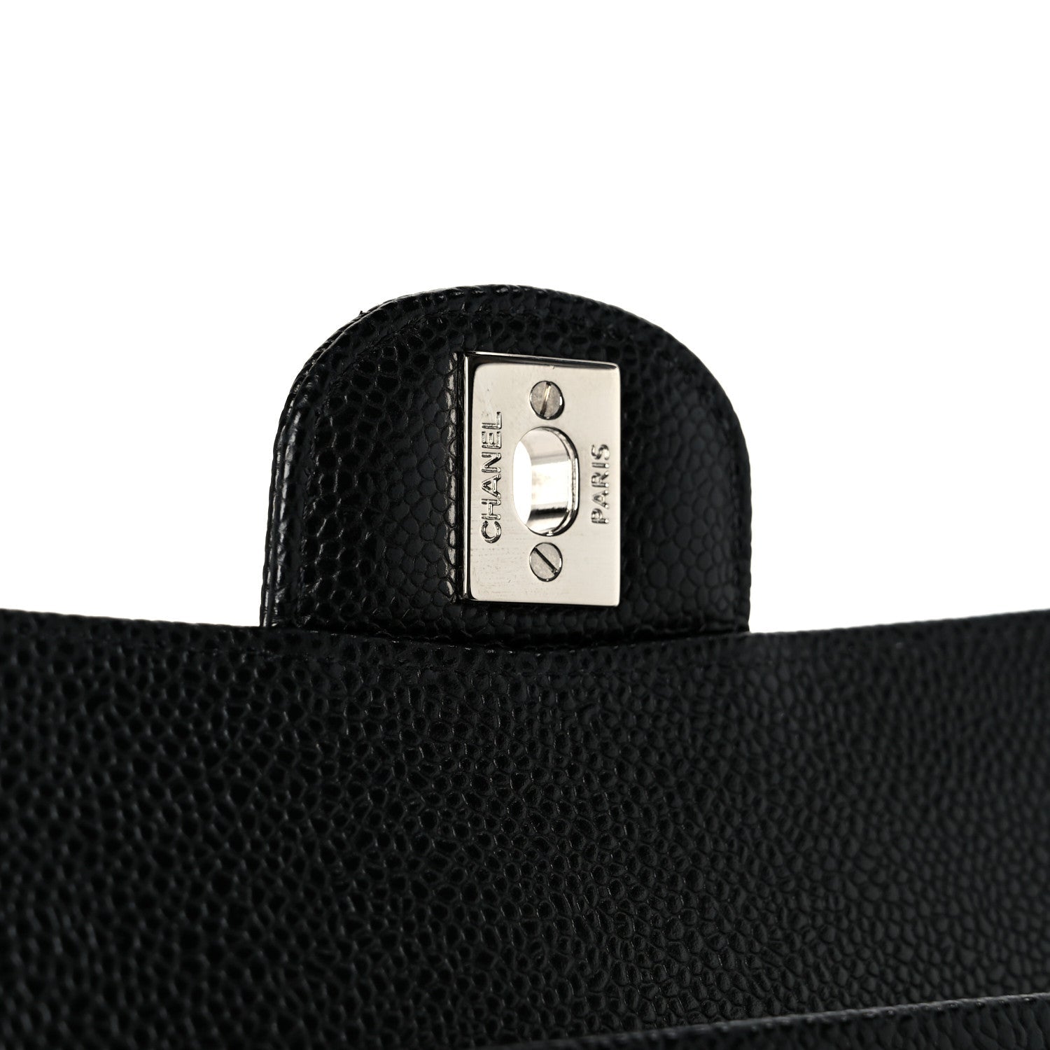 Chanel Caviar Quilted Medium Double Flap Black
