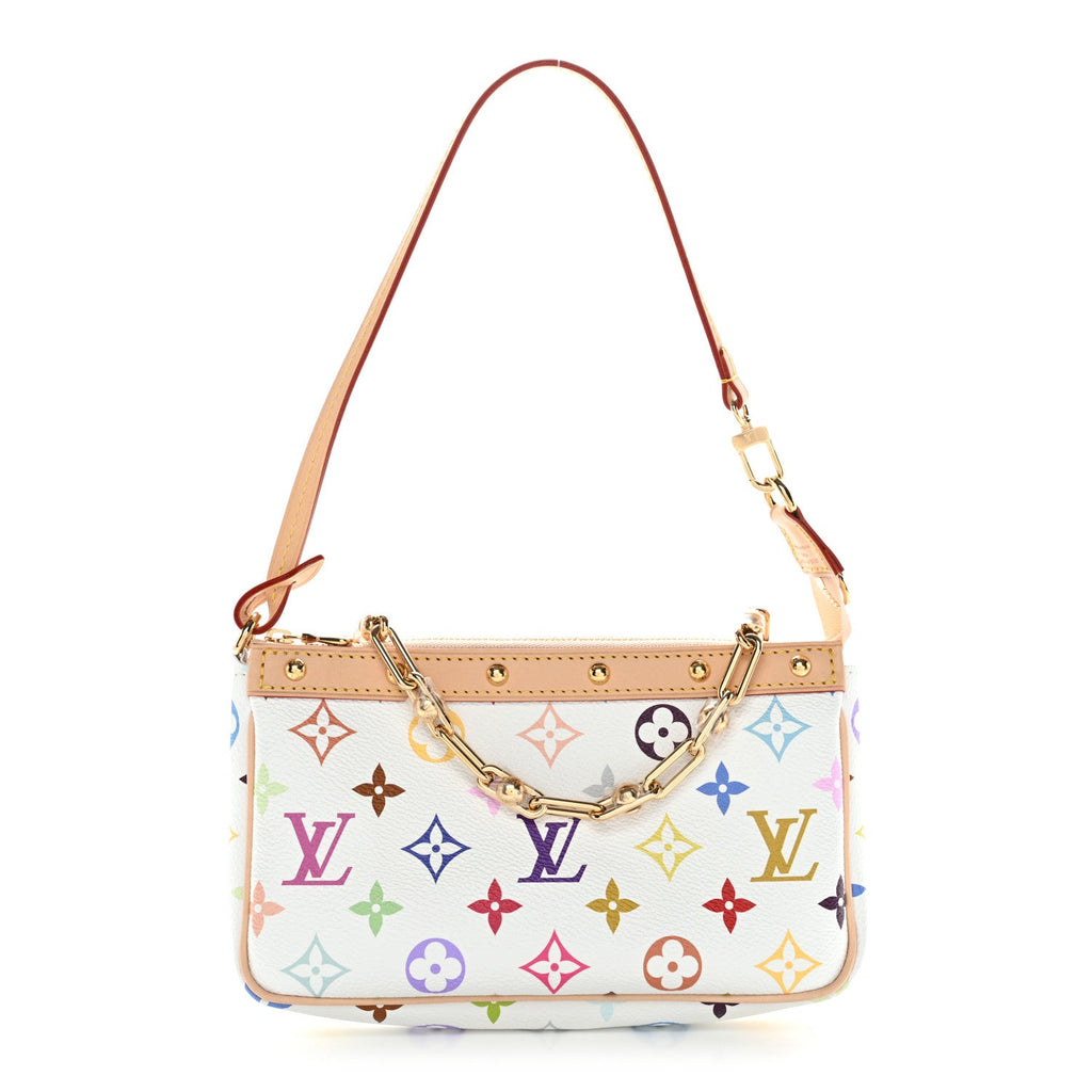 Louis Vuitton LV X TM Monogram Multicolor Pochette Accessories White