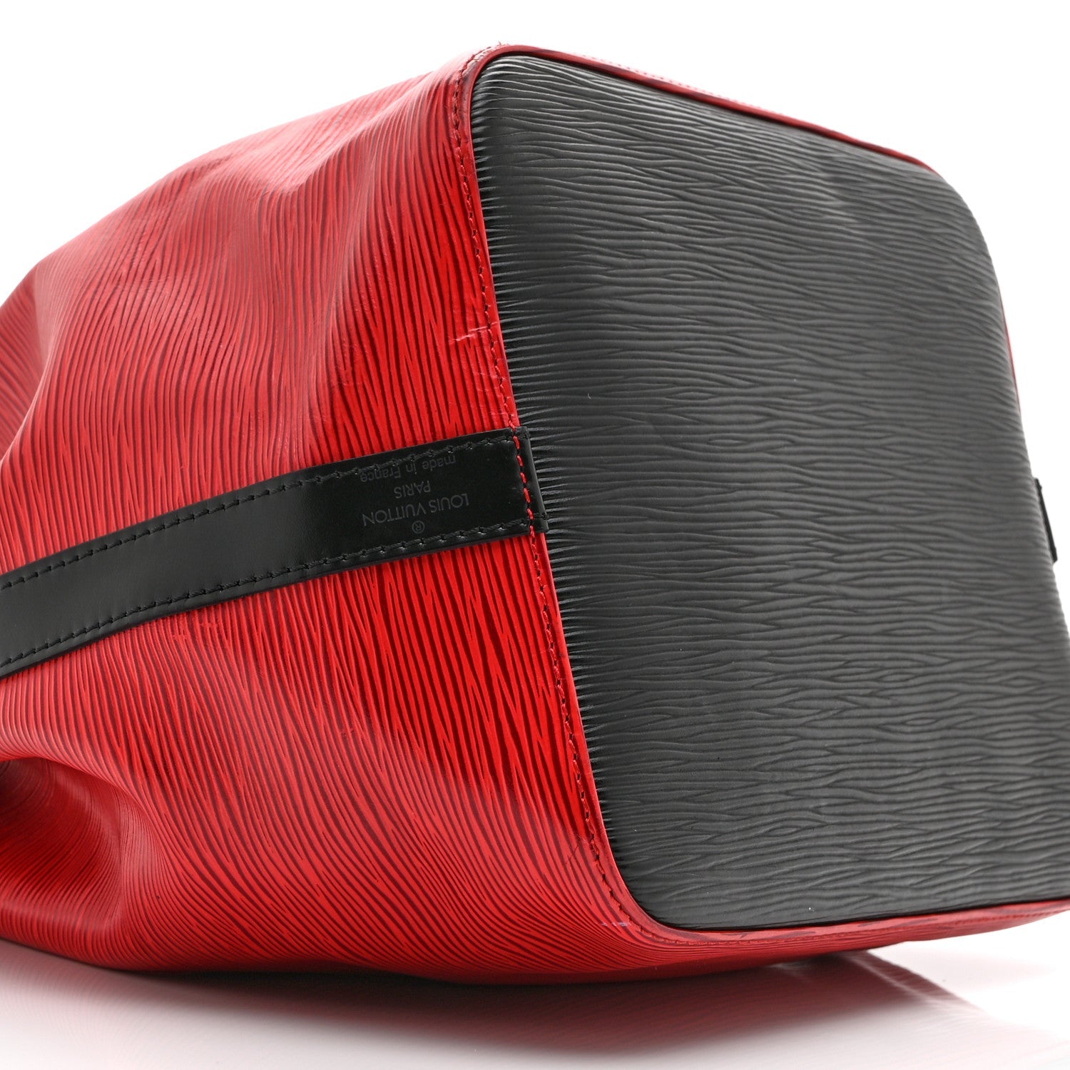 Louis Vuitton Epi Petit Noe Red Black