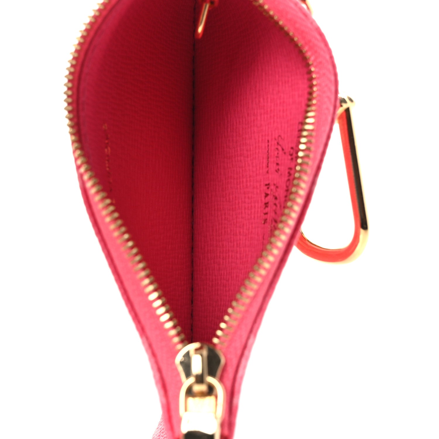 Louis Vuitton Monogram Origine Key Pouch Rose Ruban