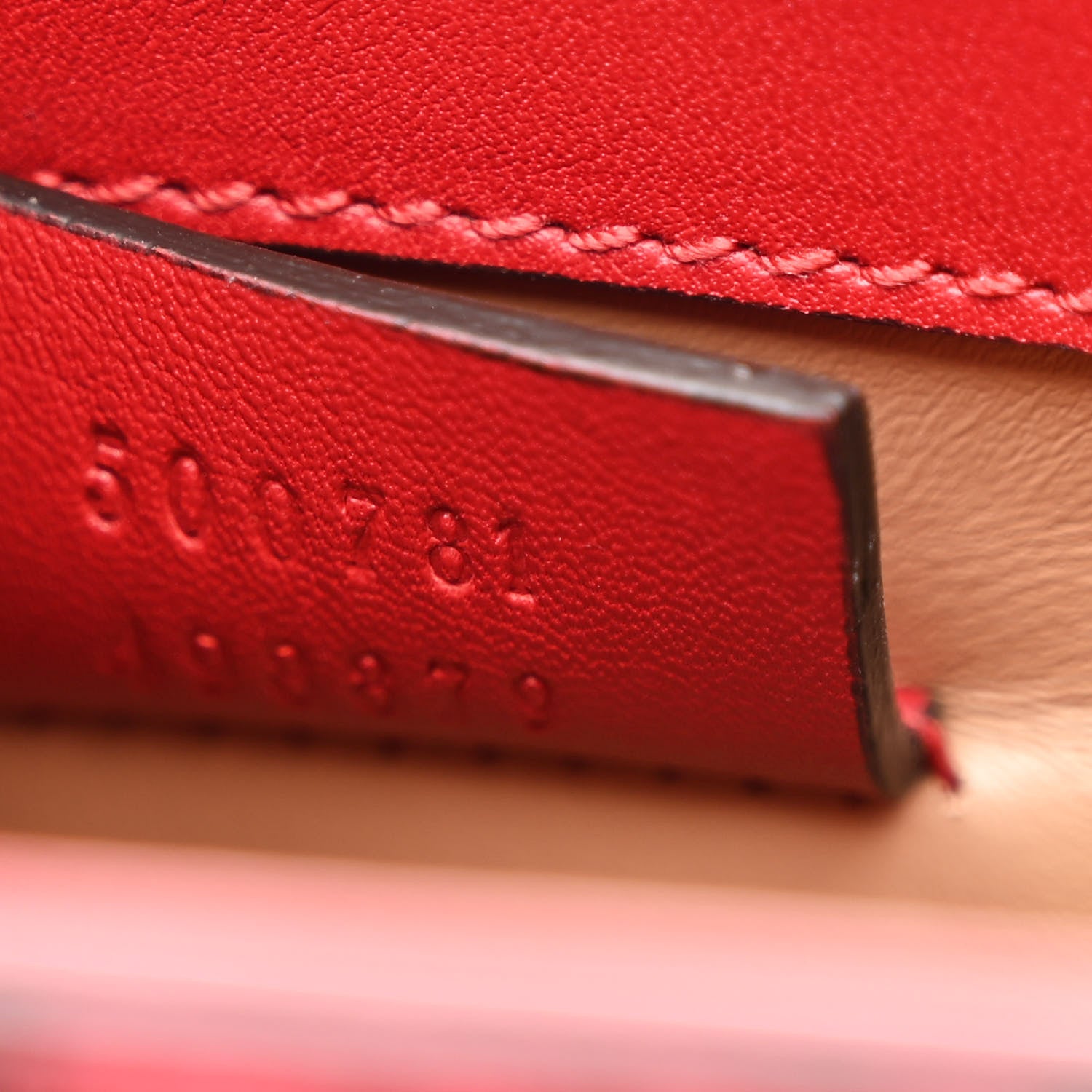 Gucci Elaphe Radiata Small Osiride Shoulder Bag Hibiscus Red