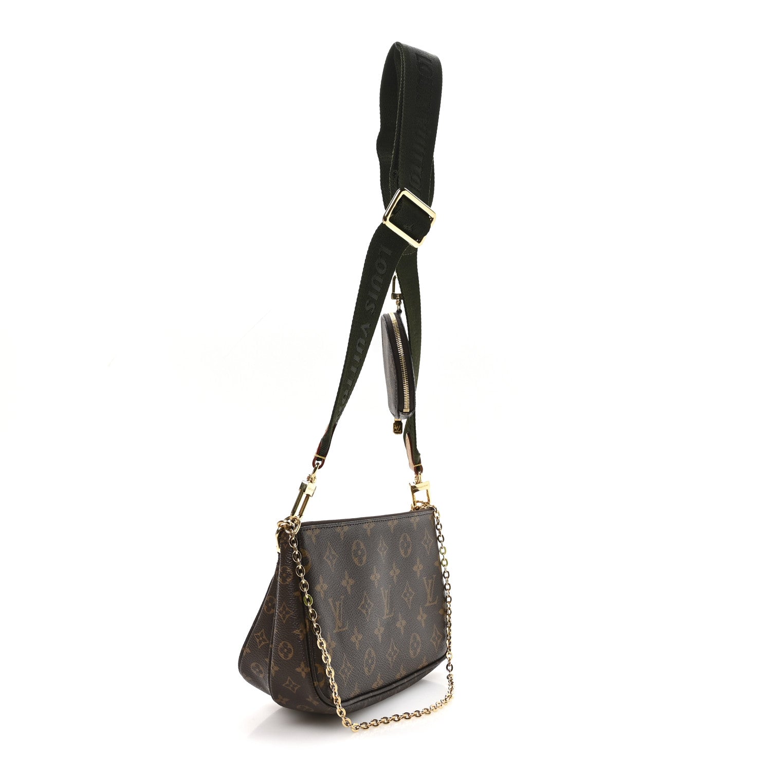 Louis Vuitton Monogram Multi Pochette Accessories Kaki