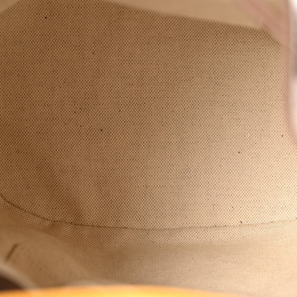 Gucci GG Supreme Monogram Neo Vintage Drawstring Bucket Backpack Beige New Acero Crop