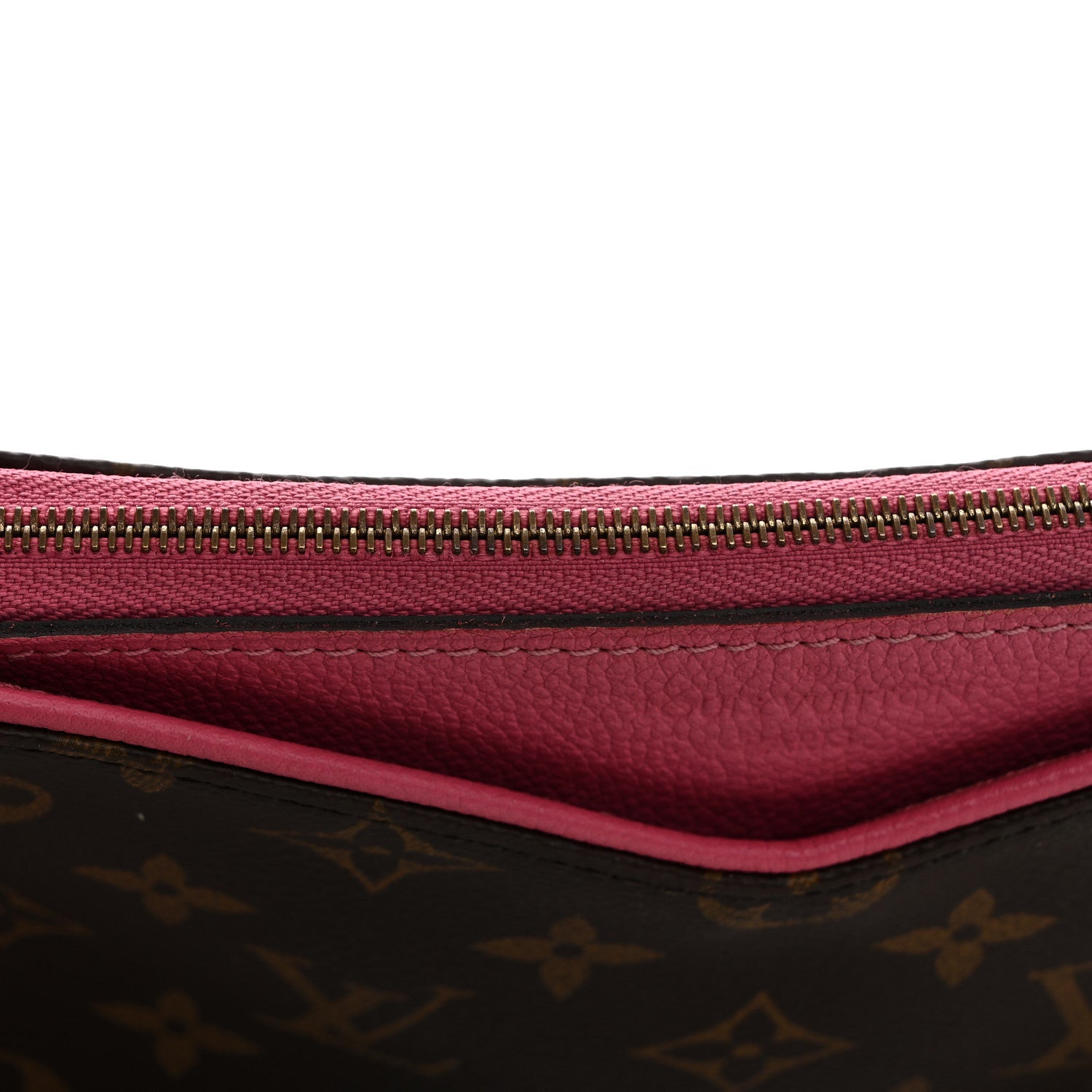 Louis Vuitton Monogram Pallas Clutch Rose Fizzy