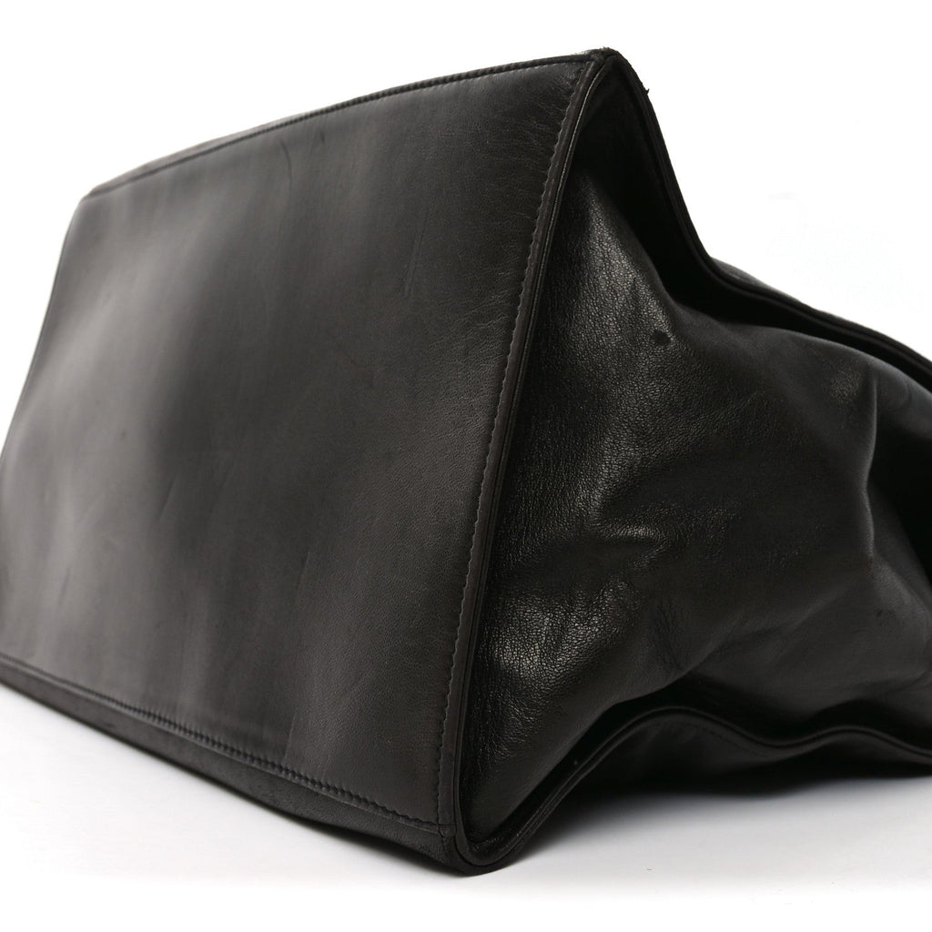 Chanel Lambskin CC Shoulder Bag Black
