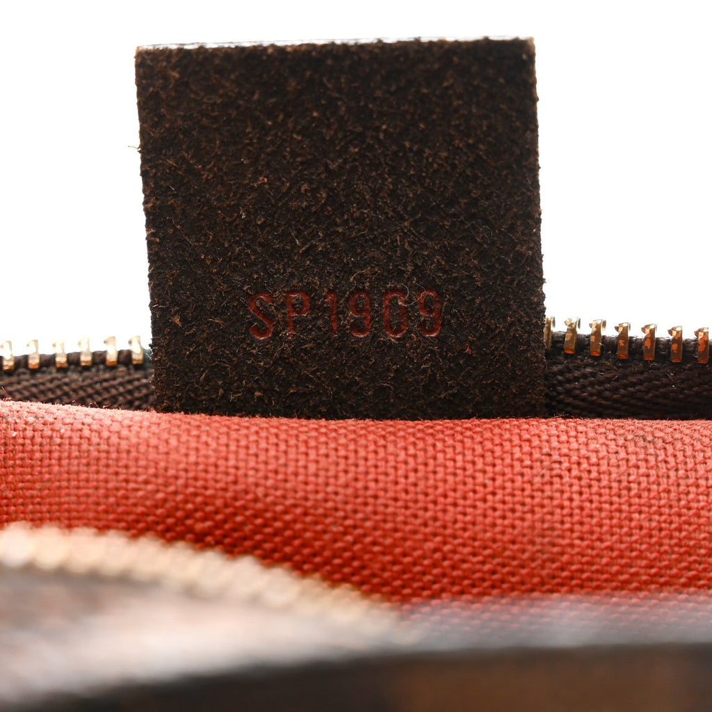 Louis Vuitton Damier Ebene Trousse Make Up Bag Pochette