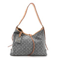 Louis Vuitton Monogram Denim CarryAll MM Washed Grey