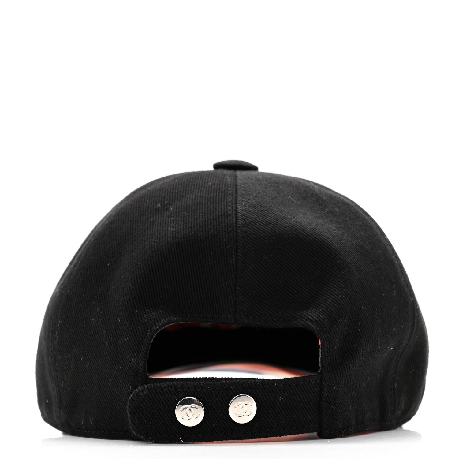 Cotton CC Cap Hat Black Coral