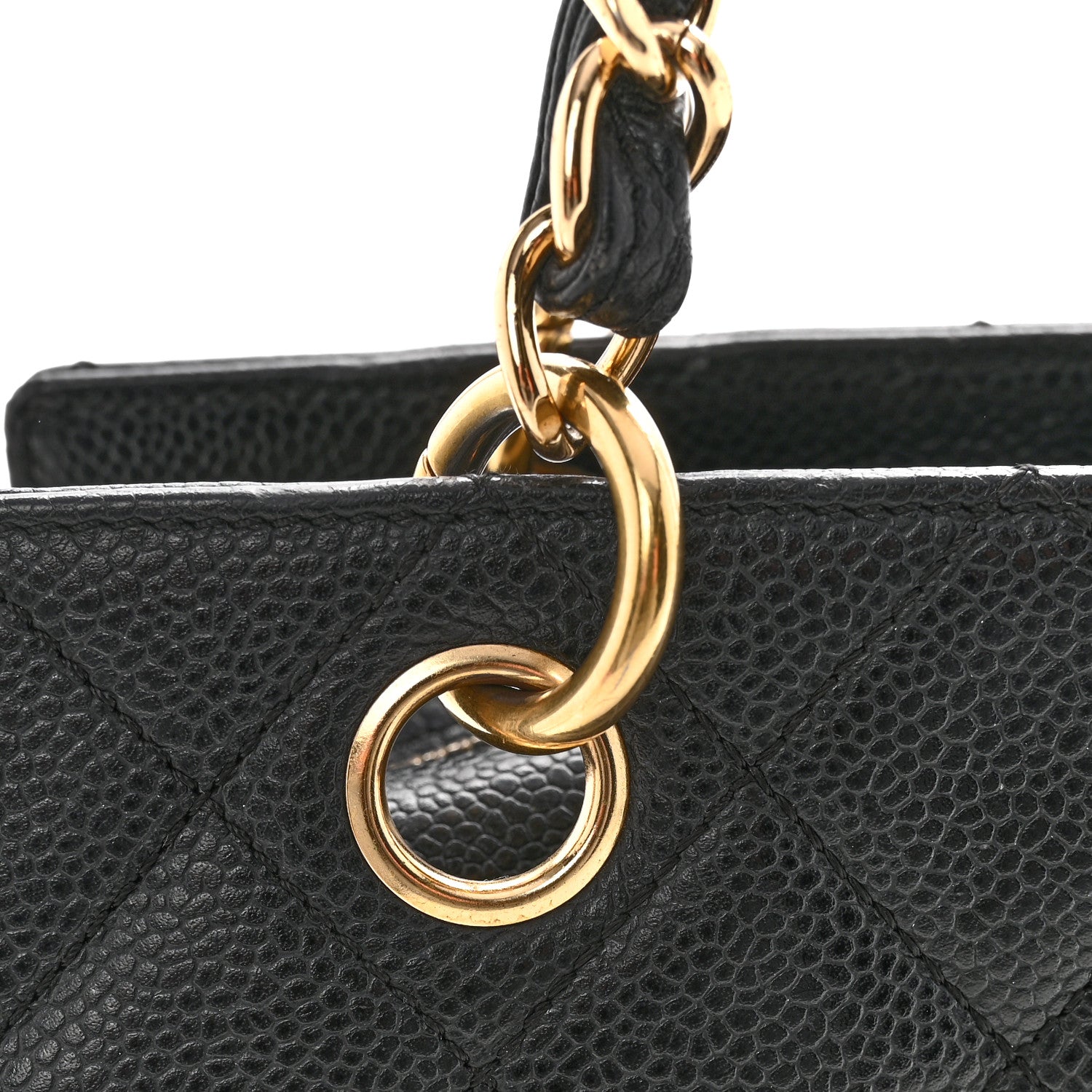 Chanel Caviar Quilted Petit Timeless Tote PTT Black