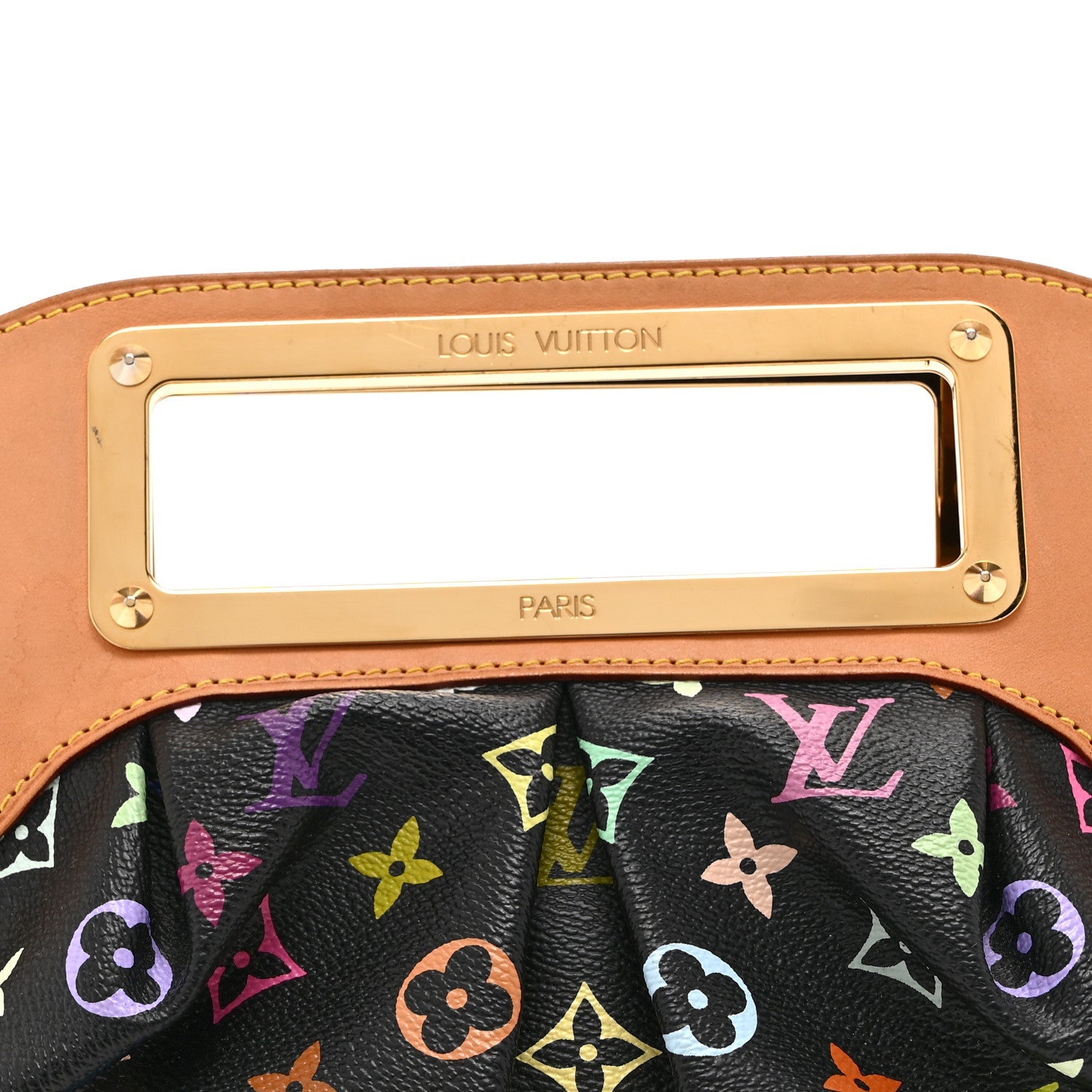 Louis Vuitton Monogram Multicolor Judy PM Black