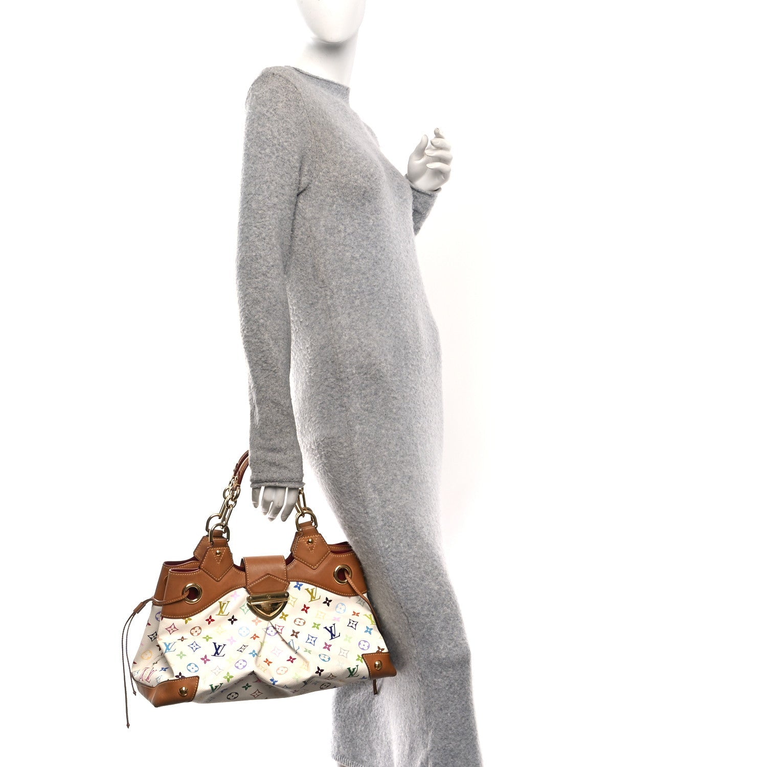Louis Vuitton Monogram Multicolor Ursula White