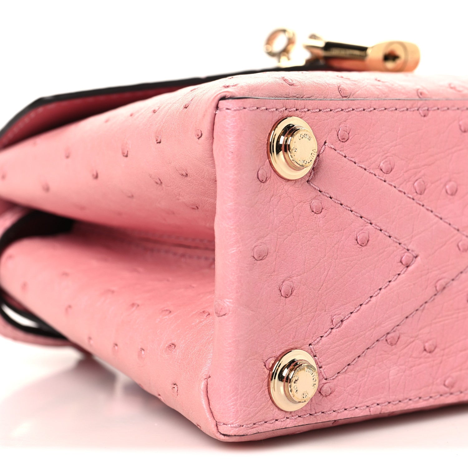 Louis Vuitton Ostrich Rose Des Vents Mini Pink