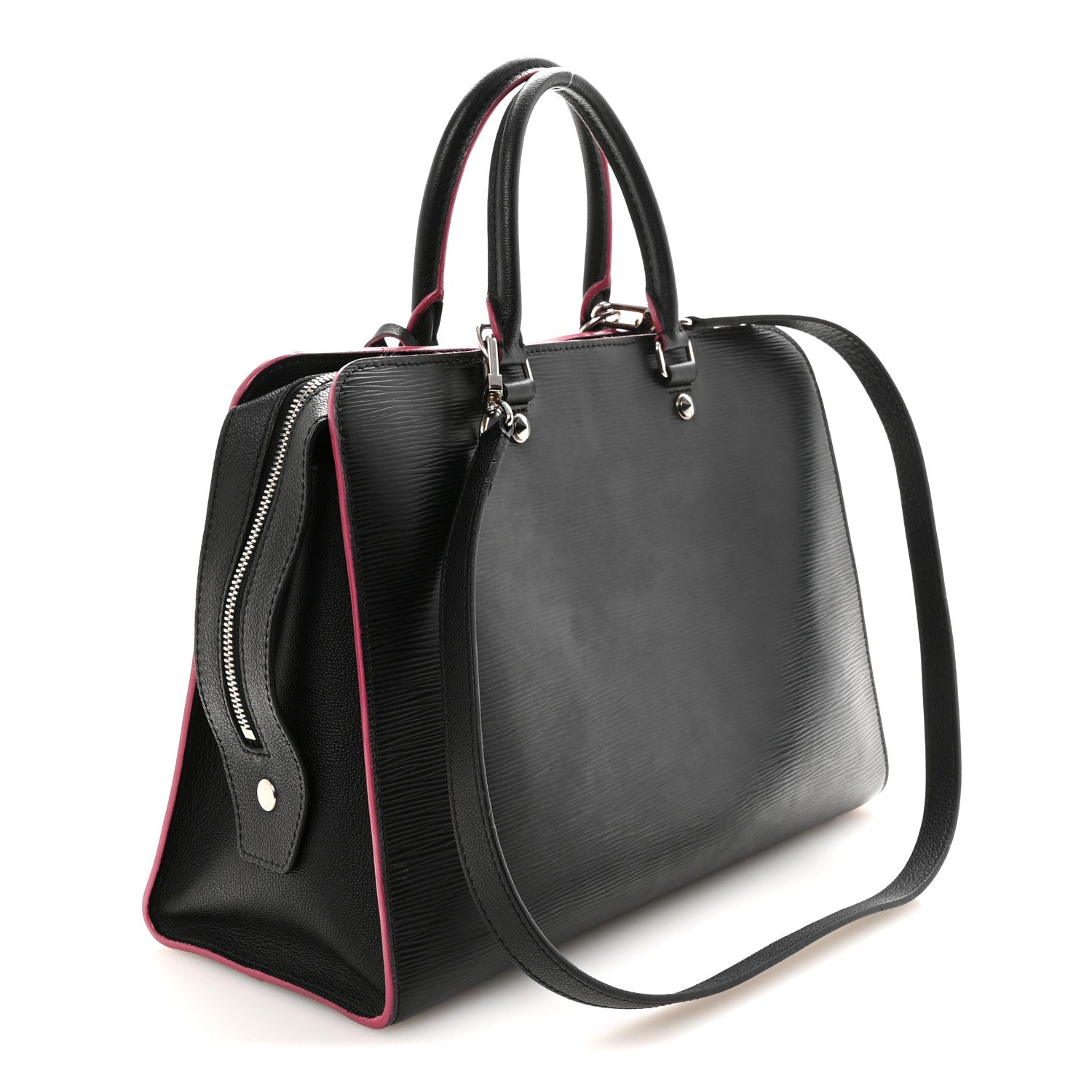Louis Vuitton Epi Vaneau GM Black Hot Pink