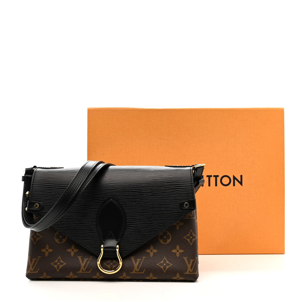 Louis Vuitton Epi Monogram Saint Michel Black
