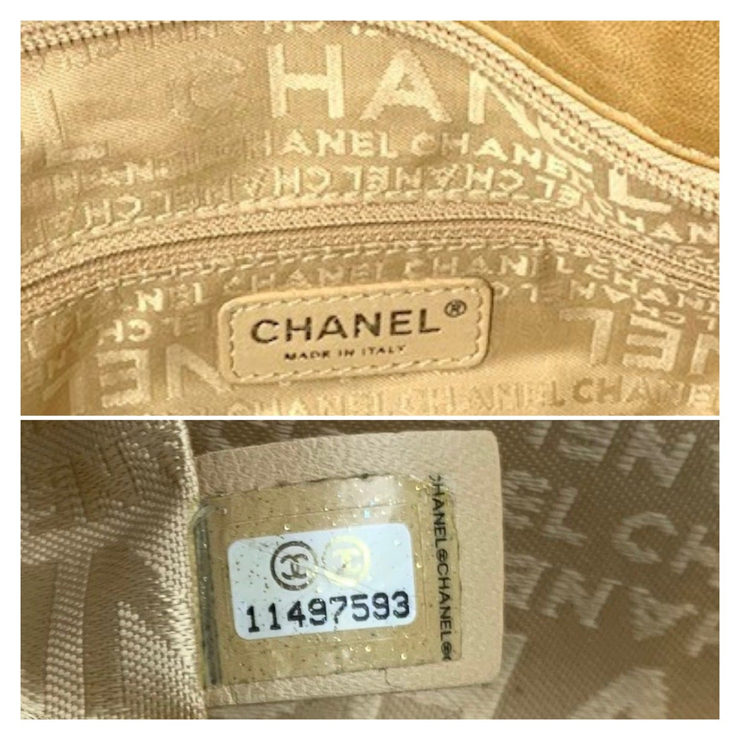 Chanel Ultra Soft Beige Lambskin Hobo