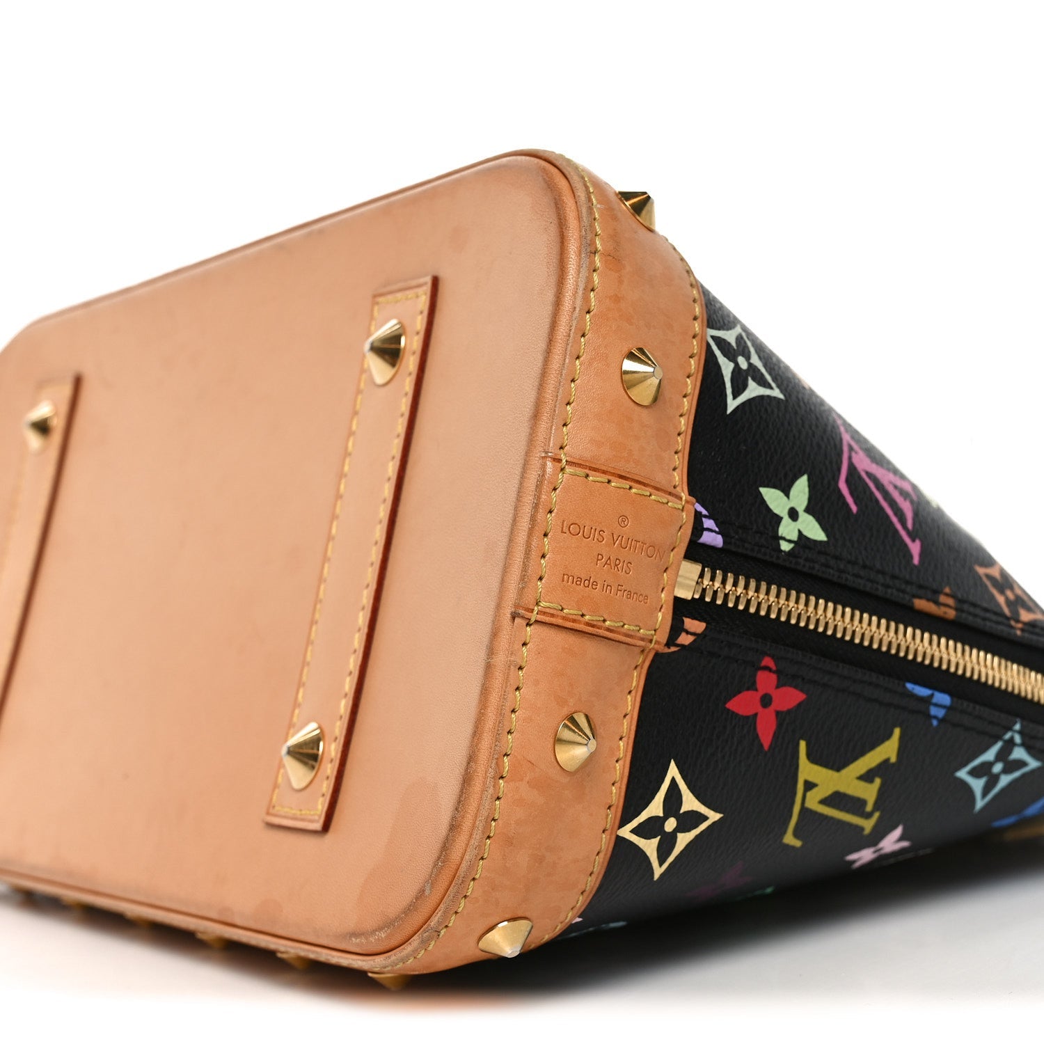 Louis Vuitton Monogram Multicolor Alma PM Black