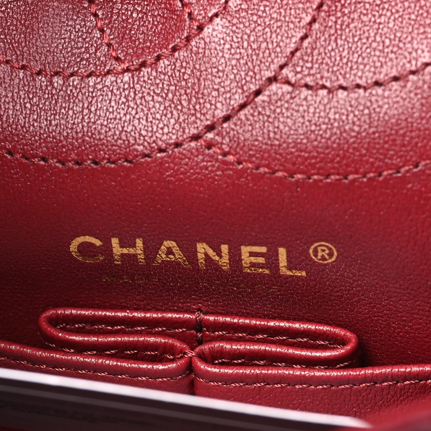 Chanel Lambskin Quilted Crush 2.55 Reissue 225 Flap Dark Burgundy