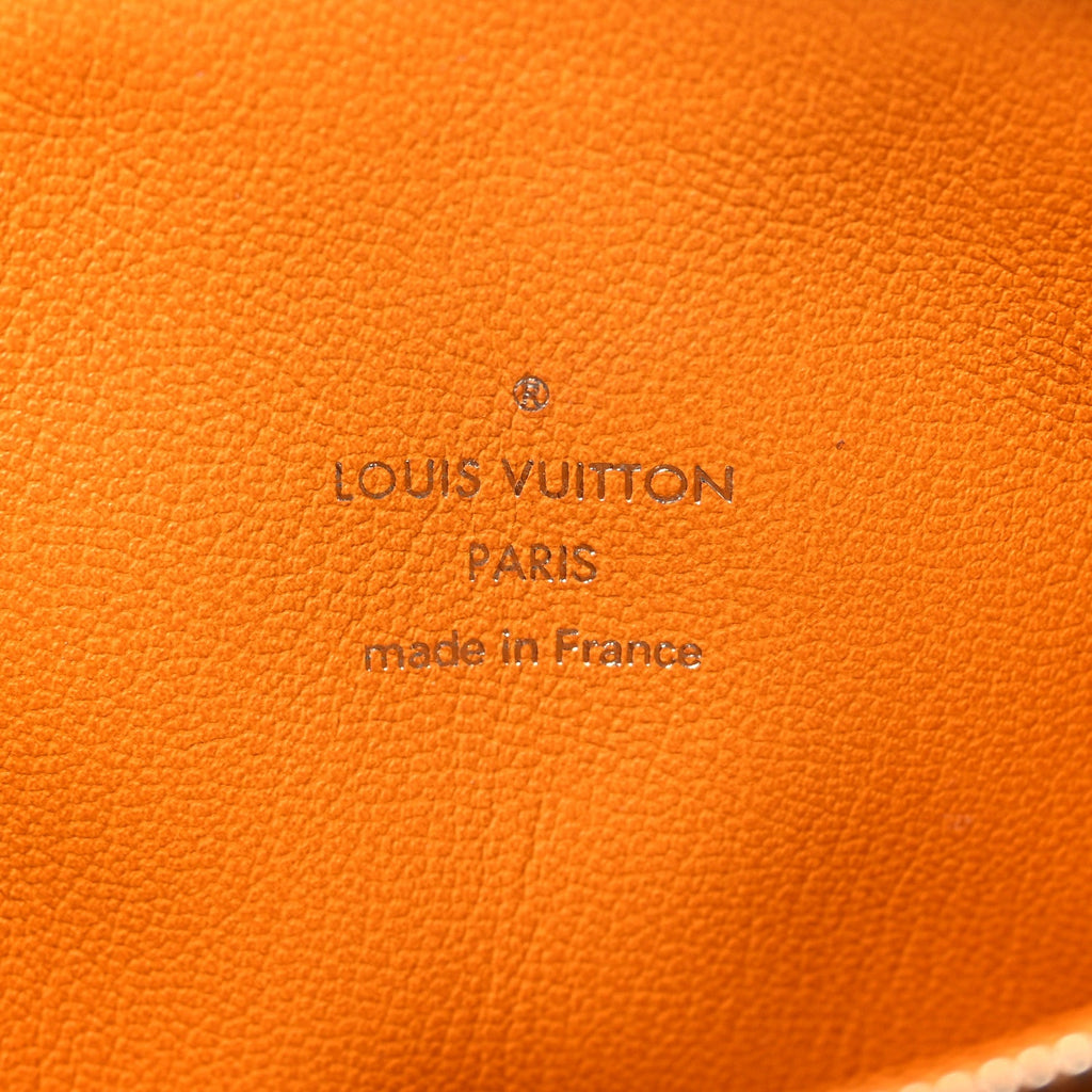 Louis Vuitton Lambskin Embossed Monogram Coussin MM Black