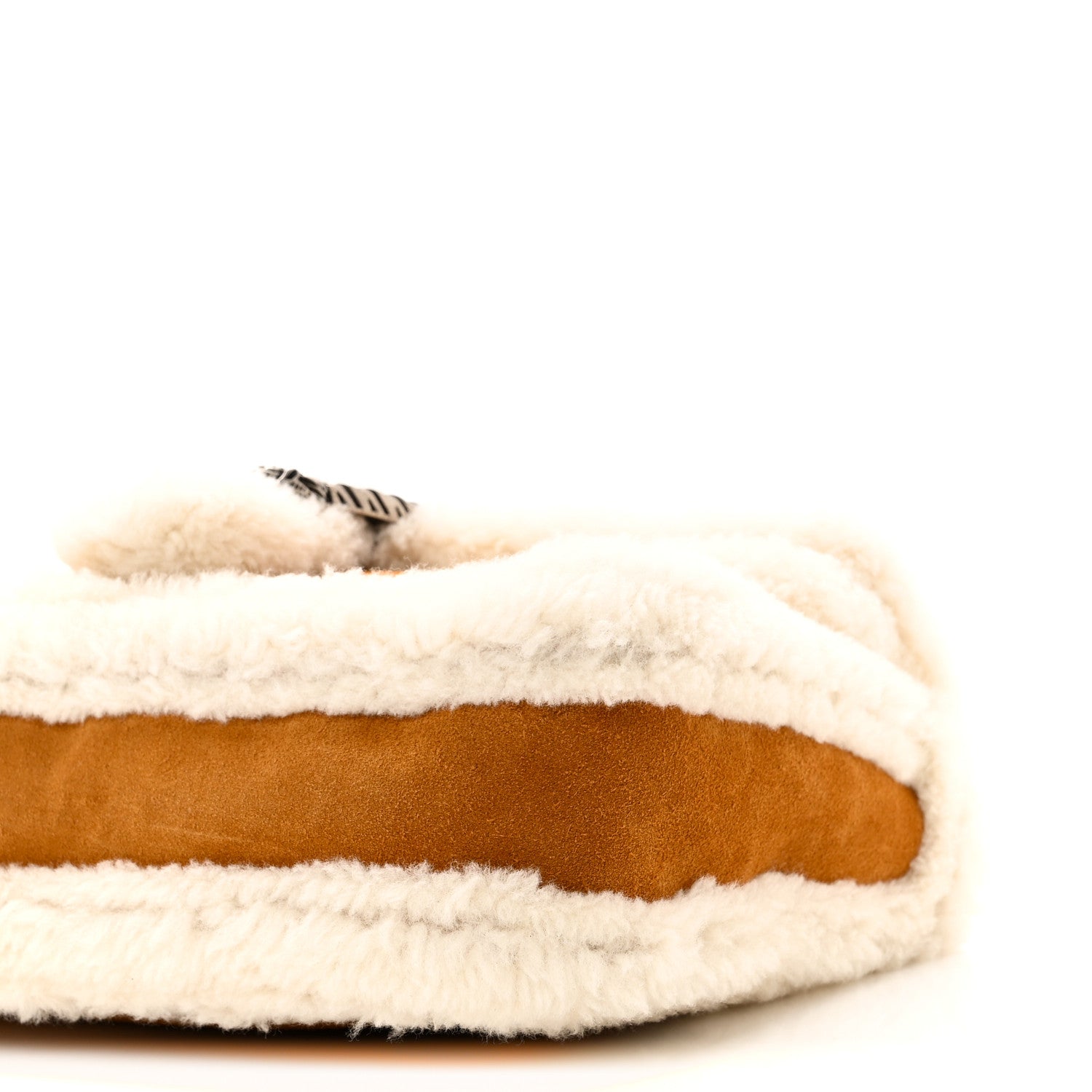 Gucci Suede Shearling Small Dionysus Bag Honey Beige Milk