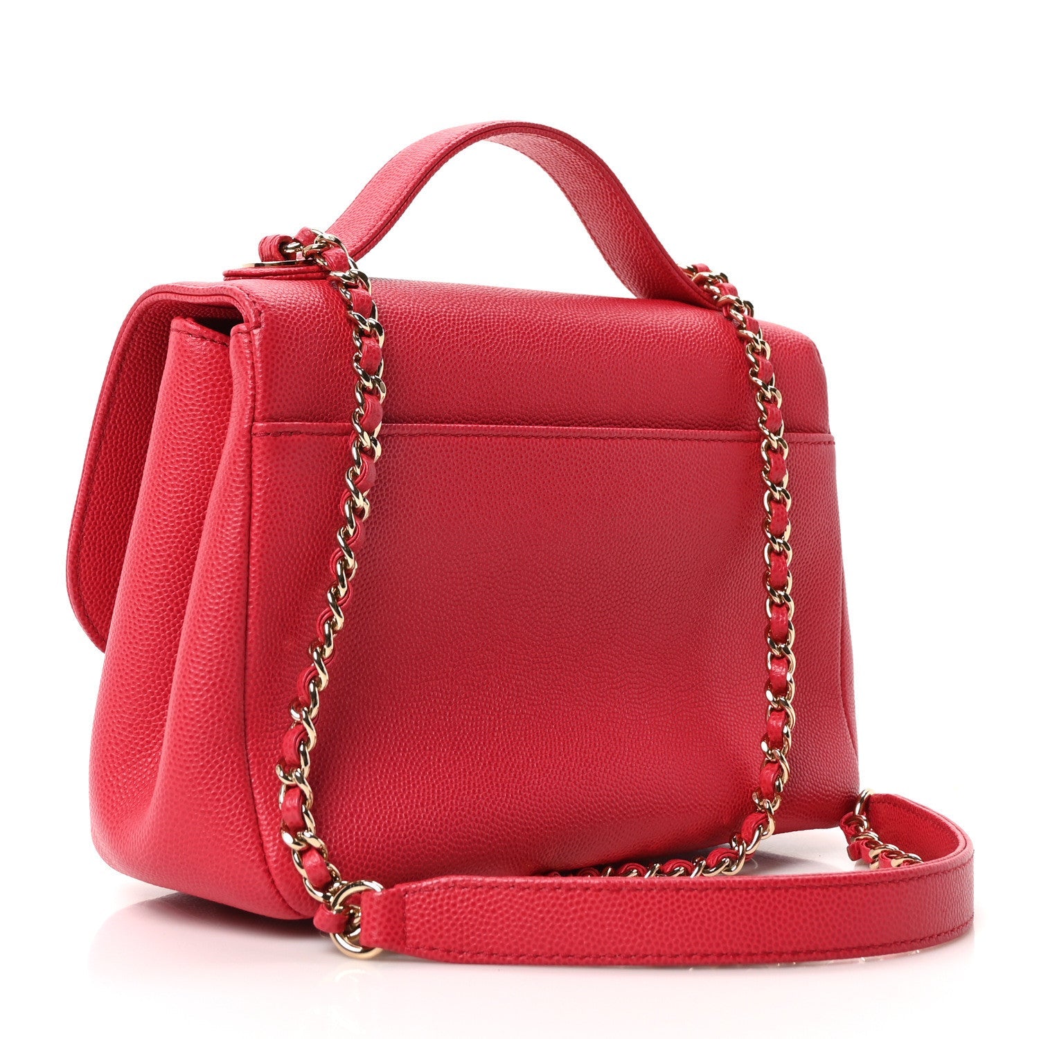 Chanel Caviar Quilted Small Business Affinity Flap Pink