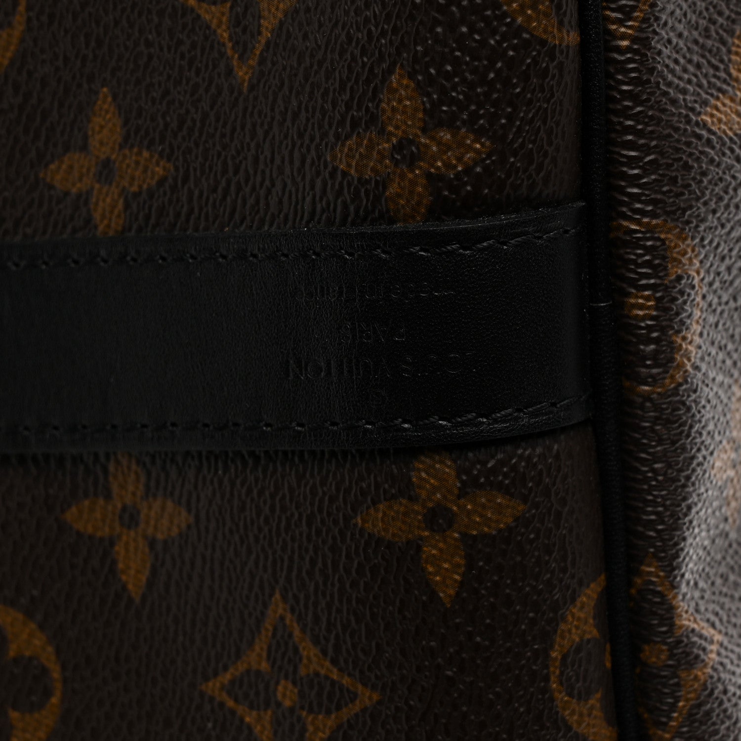 Louis Vuitton Monogram Macassar Keepall Bandouliere 55